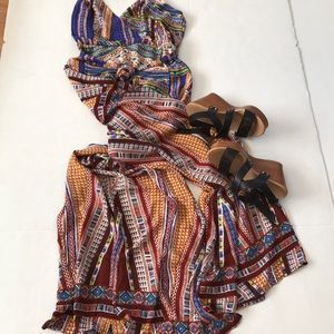 Multi Print Jumpsuit